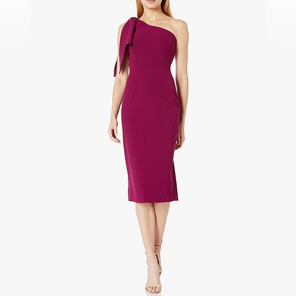 Dress The Population Tiffany Bow Dress Small